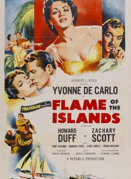 دانلود فیلم Flame of the Islands 1955 شعله جزایر