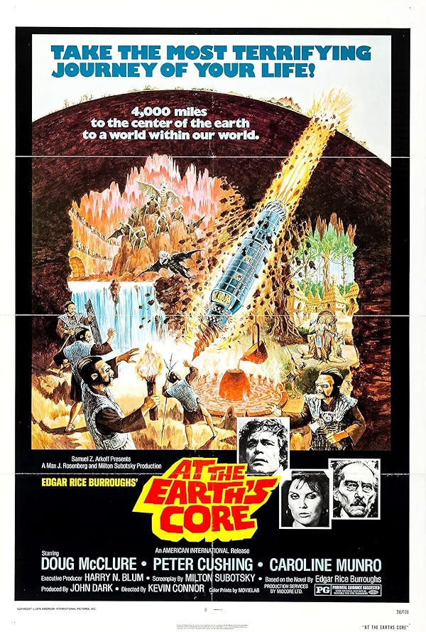 دانلود فیلم At the Earth’s Core 1976 در هسته زمین