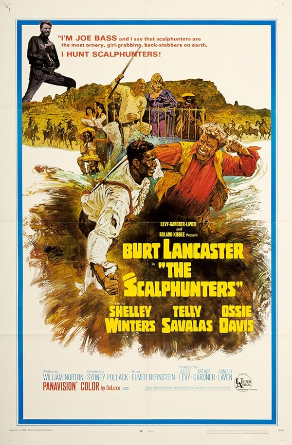 دانلود فیلم The Scalphunters 1968 شکارچیان پوست سر