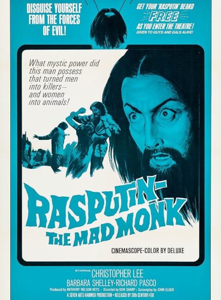 دانلود فیلم Rasputin: The Mad Monk 1966 راسپوتین