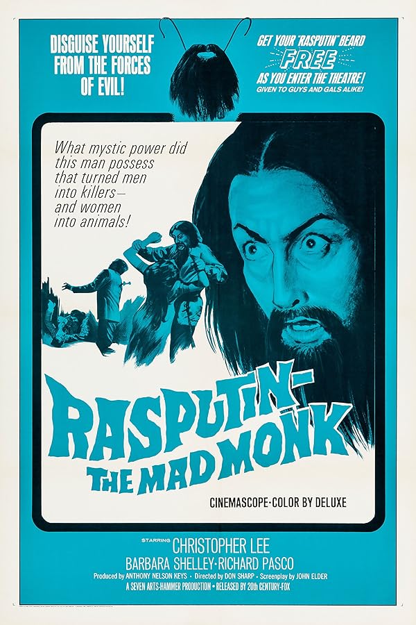دانلود فیلم Rasputin: The Mad Monk 1966 راسپوتین