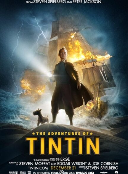 دانلود انیمیشن The Adventures of Tintin 2011 ماجراهای تن‌تن: راز اسب شاخدار