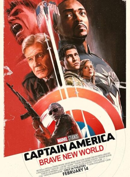 دانلود فیلم Captain America: Brave New World 2025 کاپیتان آمریکا : دنیای شگفت انگیز نو