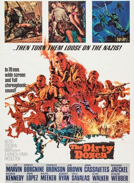 دانلود فیلم The Dirty Dozen 1967 دوازده مرد خبیث