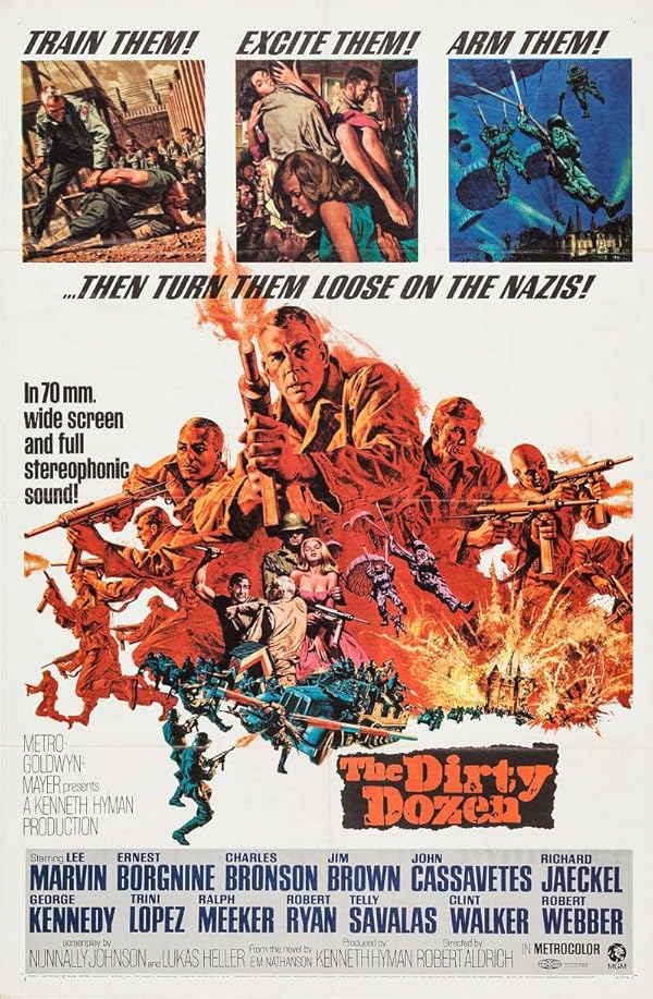 دانلود فیلم The Dirty Dozen 1967 دوازده مرد خبیث