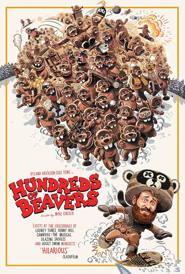 دانلود فیلم Hundreds of Beavers 2022 صدها سمور