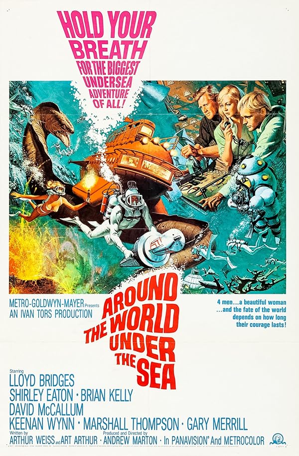 دانلود فیلم Around the World Under the Sea 1966 دور دنیا زیر دریا