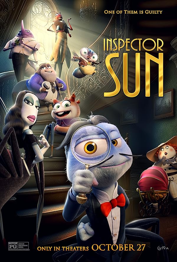 دانلود انیمیشن Inspector Sun and the Curse of the Black Widow 2022 بازرس خورشید و نفرین بیوه سیاه