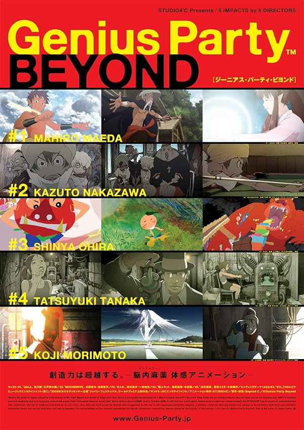 دانلود انیمیشن Genius Party Beyond 2008 حزب نبوغ فراتر از