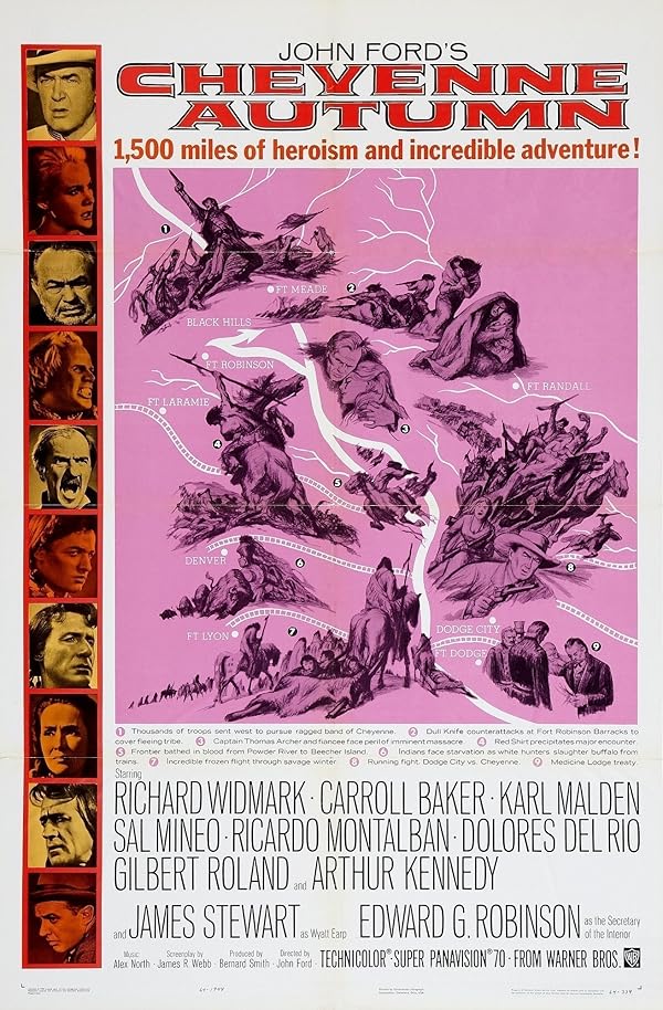 دانلود فیلم Cheyenne Autumn 1964 پاییز قبیله شاین