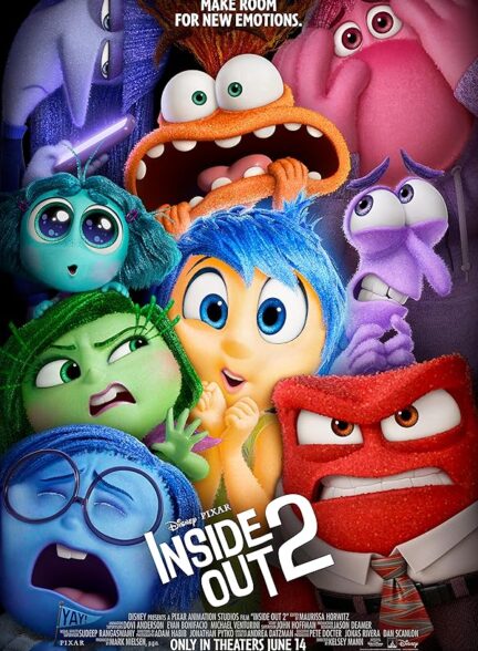 دانلود انیمیشن Inside Out 2 2024 درون و بیرون ۲
