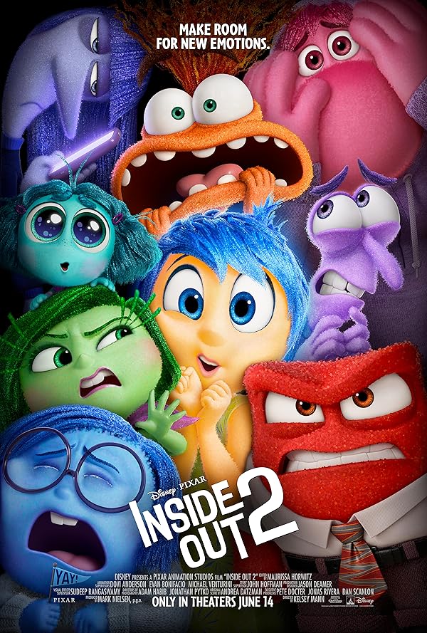 دانلود انیمیشن Inside Out 2 2024 درون و بیرون ۲