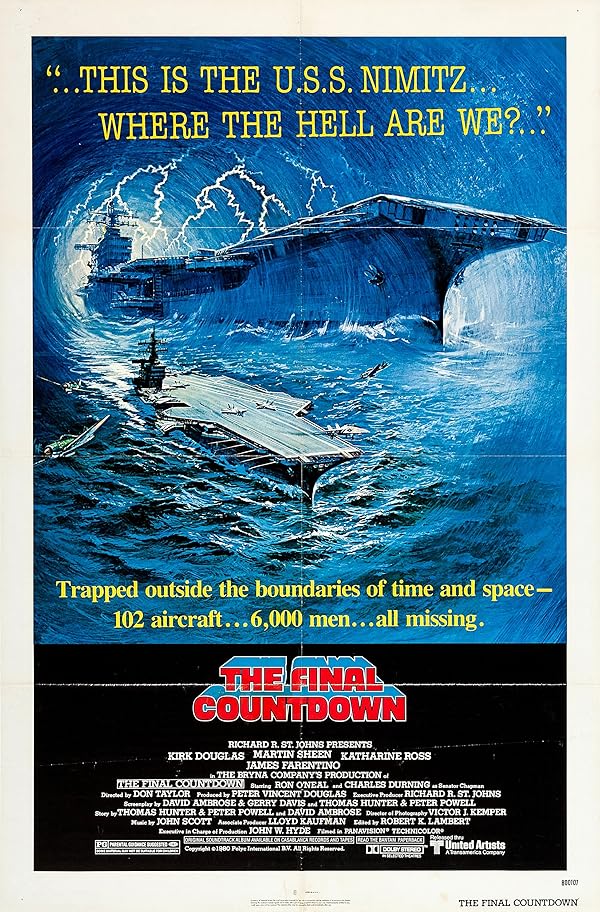 دانلود فیلم The Final Countdown 1980 شمارش معکوس نهایی