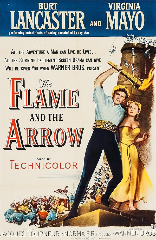 دانلود فیلم The Flame and the Arrow 1950 شعله و تیر