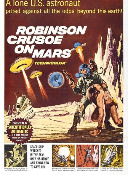 دانلود فیلم Robinson Crusoe on Mars 1964 رابینسون کروزو در مریخ
