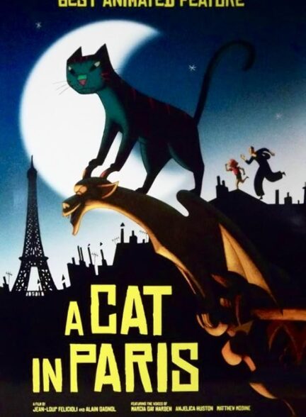 دانلود انیمیشن A Cat in Paris 2010 گربه‌ای در پاریس