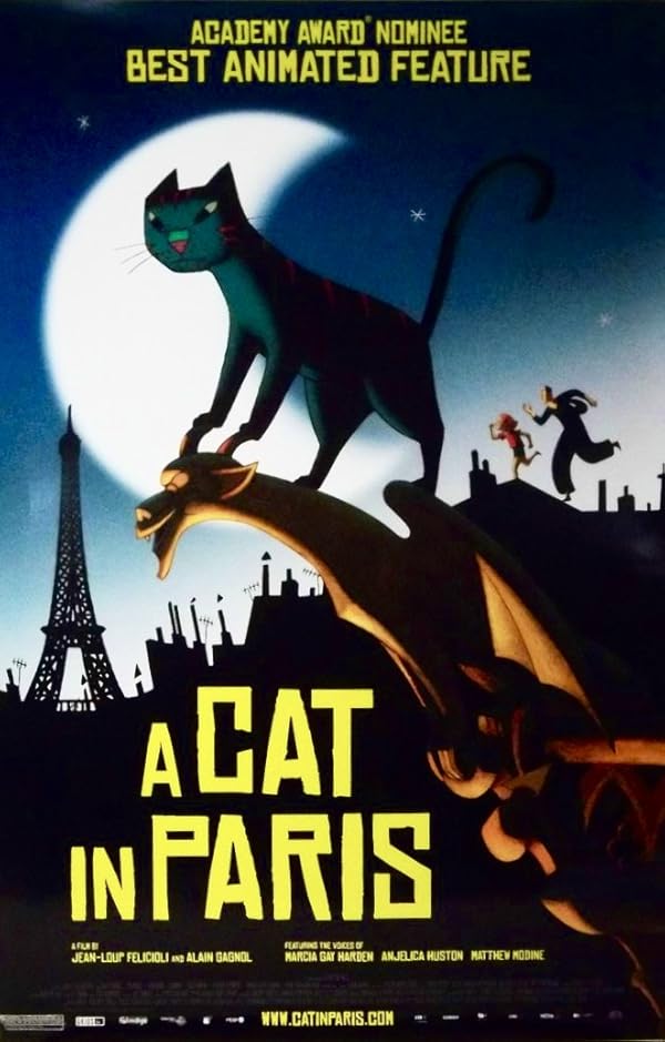 دانلود انیمیشن A Cat in Paris 2010 گربه‌ای در پاریس